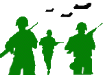 Soldiers in combat